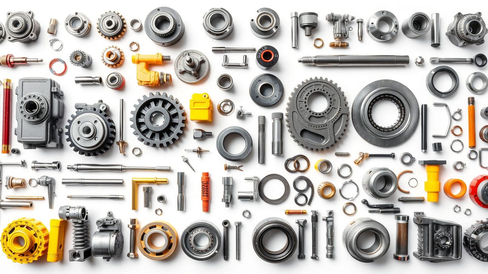 Tractor and earthmover spare parts